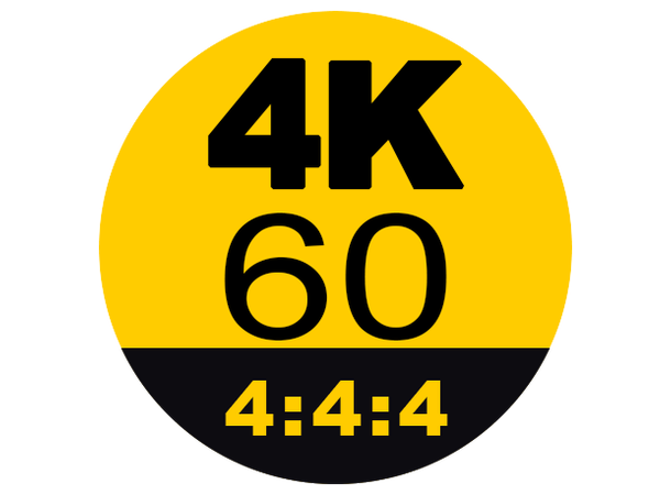 Kramer HDMI High-Speed HEC -  0,9 m HDMI Kabel m/Ethernet 26AWG Sort 4K 