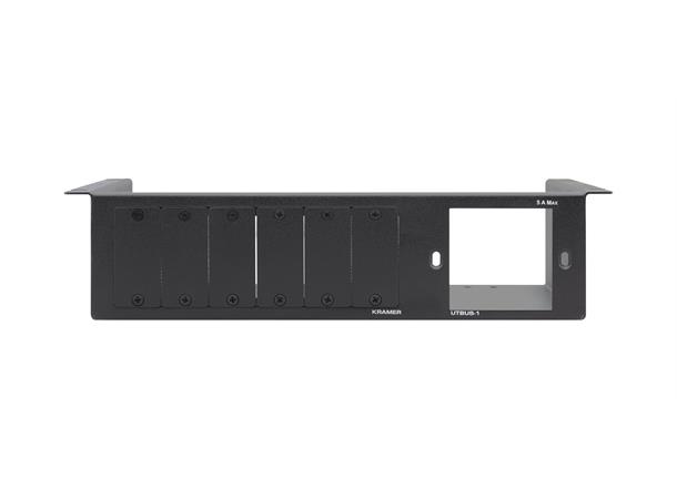 Kramer Bordmontering Under - Kasse Sort 1xHD15 1x3,5mm 4xModuler 