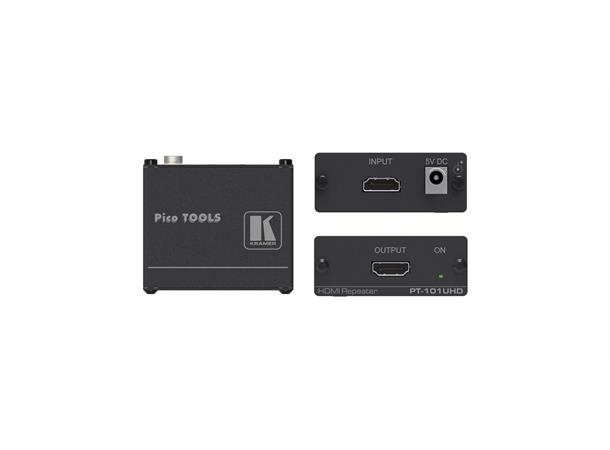 Kramer HDMI Repeater - 4K60 (4:2:0) HDMI HDCP Re-K Eq 10.2 Gbps 