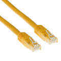 UTP Patch Cat.6 -  10 m Gul Nettverkskabel 250MHz 24AWG