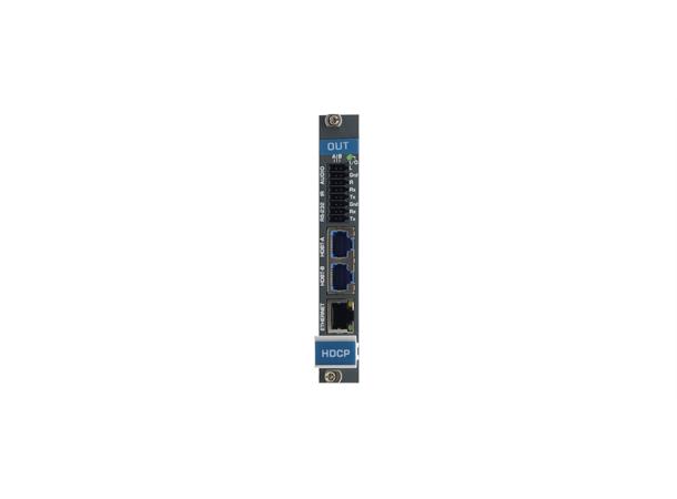 Kramer Matrix Card 2 x HDBT Out 4K60 4:2:0 -  RS-232 IR- Audio de-embed 
