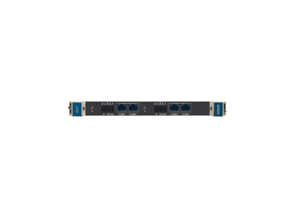Kramer Matrix Card 4xHDBaseT Out 32x32-Frame Output Card Long Reach 
