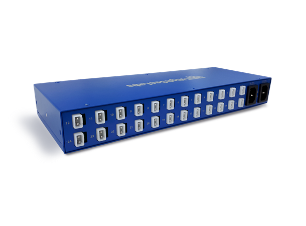 HighSecLabs 1U 12Port 12V DC Power 19" 1U Power Juction Box 