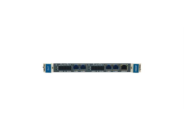 Kramer Matrix Card 4 x HDBaseT Out 4K60 4:2:0 HDMI Output Card RS-232 IR 