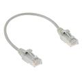 UTP Patch Cat.6 -  2,0 m Grå LSZH Slim 250MHz 28AWG Halogenfri Snagless