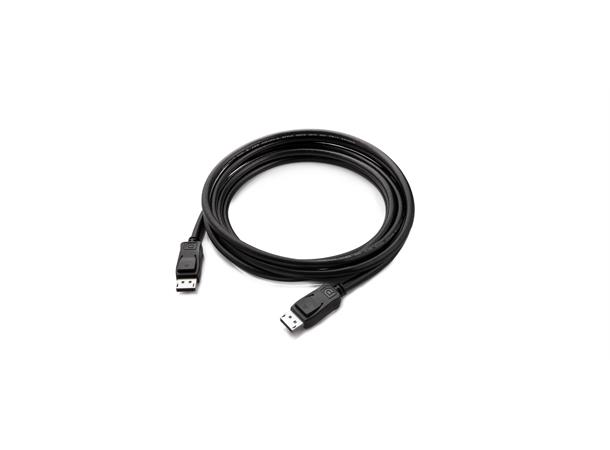 Kramer DisplayPort Kabel - 3,0 m 8K @60Hz 32.4 Gbps Sort 