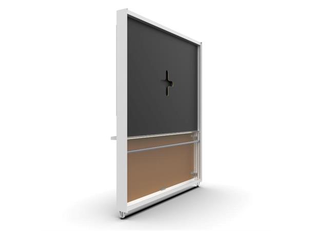 Pendax FlexWall Presentation Hvit / Lyst standardstoff 