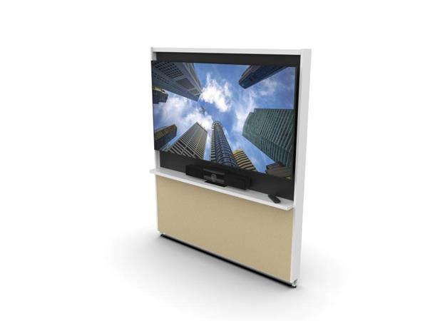 Pendax FlexWall Presentation Hvit / Lyst standardstoff 