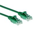 UTP Patch Cat.6 -  2,0 m Grønn LSZH Slim 250MHz 28AWG Halogenfri Snagless