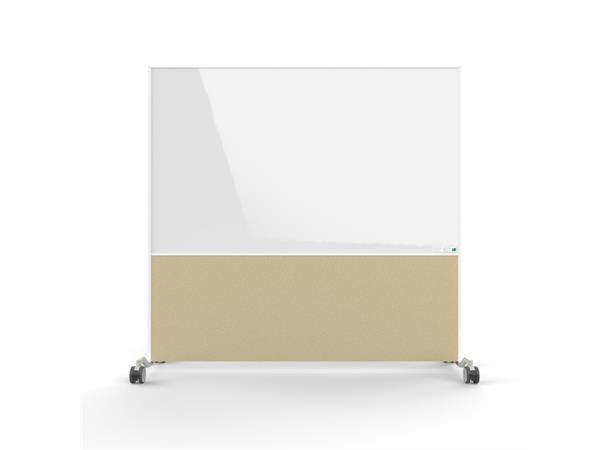 Pendax FlexWall Mobile Presentation Hvit / Lyst standardstoff 