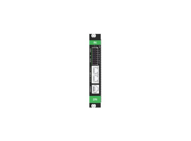Kramer Matrix Card 2xHDBaseT In 4K HDR PoE DSC HDMI Audio RS-232 IR Input Card 