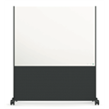 Pendax FlexWall Mobile Whiteboard Sort/ Mørkt Standardstoff