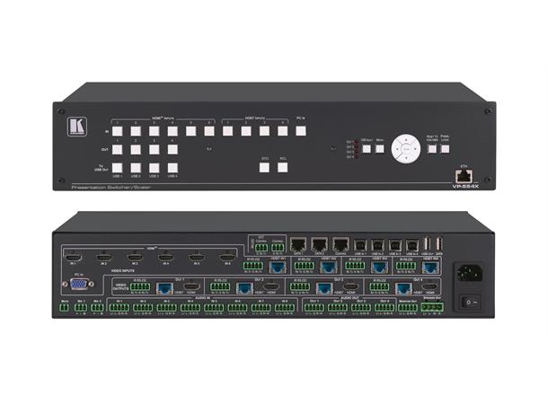 Kramer Scaler 11x4:2 Maks 100m HDBaseT VGA OSD RS-232 