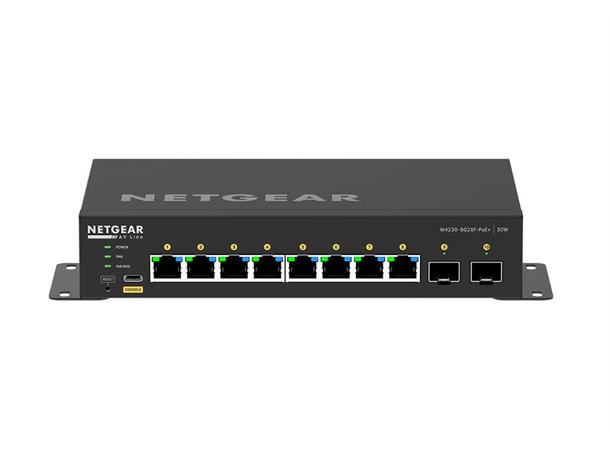 Netgear AV Line M4250-8G2XF-PoE+ 8x1G PoE+ 220W 2xSFP+ Managed Switch 