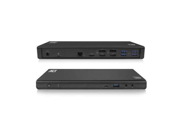ACT USB-C Triple 4K Docking Station HDMI, Displayport, 100W PD 