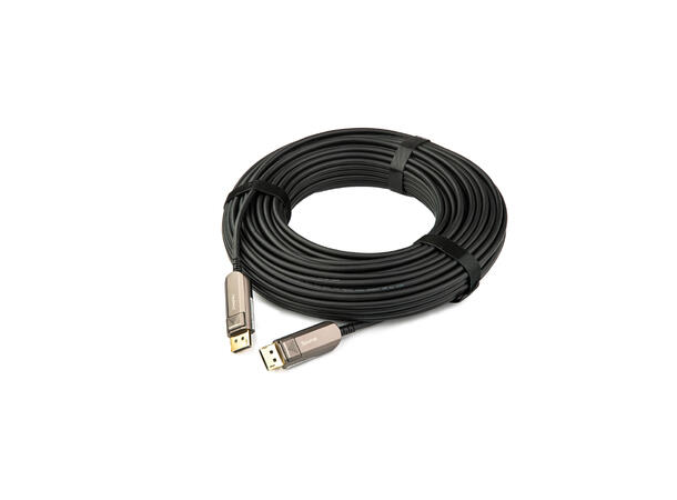 Kramer DisplayPort Hybrid - 20m LSZH 8K HDCP2.2 EDID 32.4Gbps Sort 