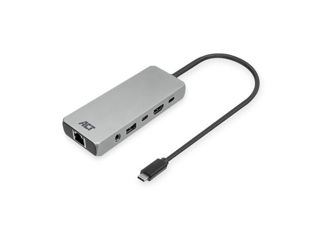 ACT AC7093 USB-C 4K MST Dokkingstasjon