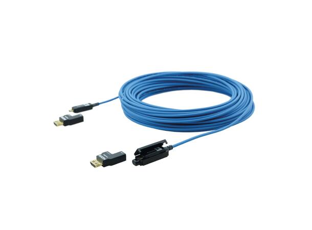 Kramer HDMI Hybridkabel -  20 m LSZH HDMI Fiber/TP HDCP2.2 Blå Detac *B-vare* 