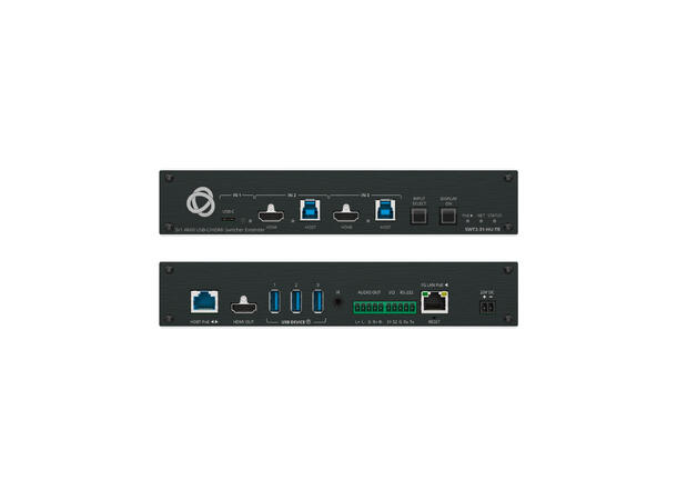 Kramer  Switch - 3 x HDMI/USB og USB-C HDMI/USB og USB-C 60W -  HDbaseT ut 