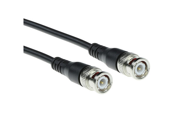 ACT RG58 Skjøtekabel 50 Ohm -  10,0 m Sort 