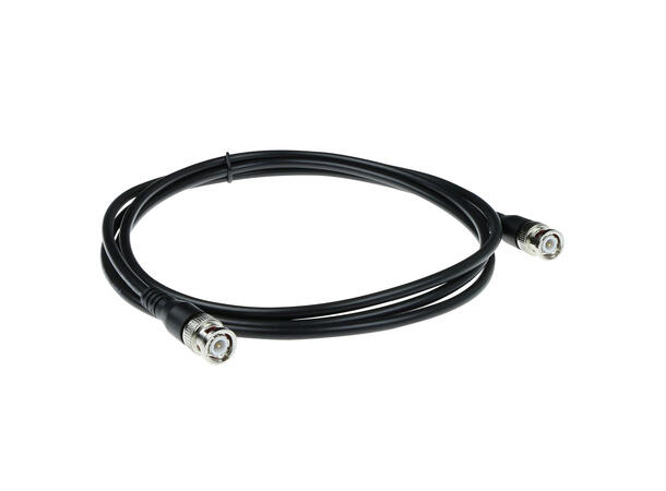 ACT RG58 Skjøtekabel 50 Ohm -  10,0 m Sort 