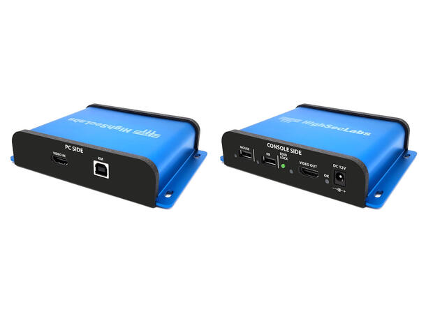 HSL Secure Medical KVM Isolator 1-Port Secure Galvanisk Isolator 4K30 
