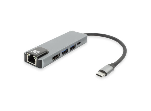 ACT AC7093 USB-C 4K MST Dokkingstasjon