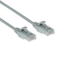 UTP Patch Cat.6 -  10 m Grå LSZH Slim 250MHz 28AWG Halogenfri Snagless