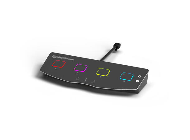 HighSecLabsRGB Remote Control 4-Knappers Panel 