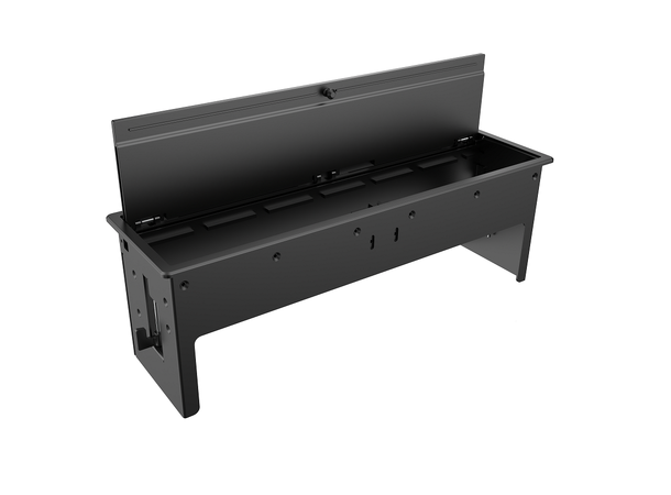 Kramer Bordbrønn 6 moduler- Kasse Sort Cutout 334 x 89 mm *B-vare* 