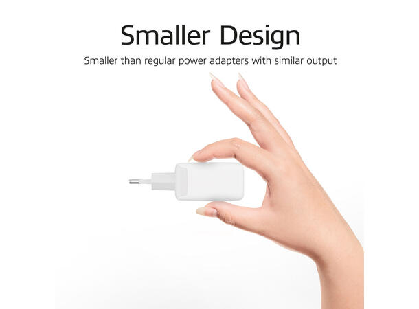 ACT Universal USB-C  lader 35W 1x USB-C Power Delivery PPS GaNFast 